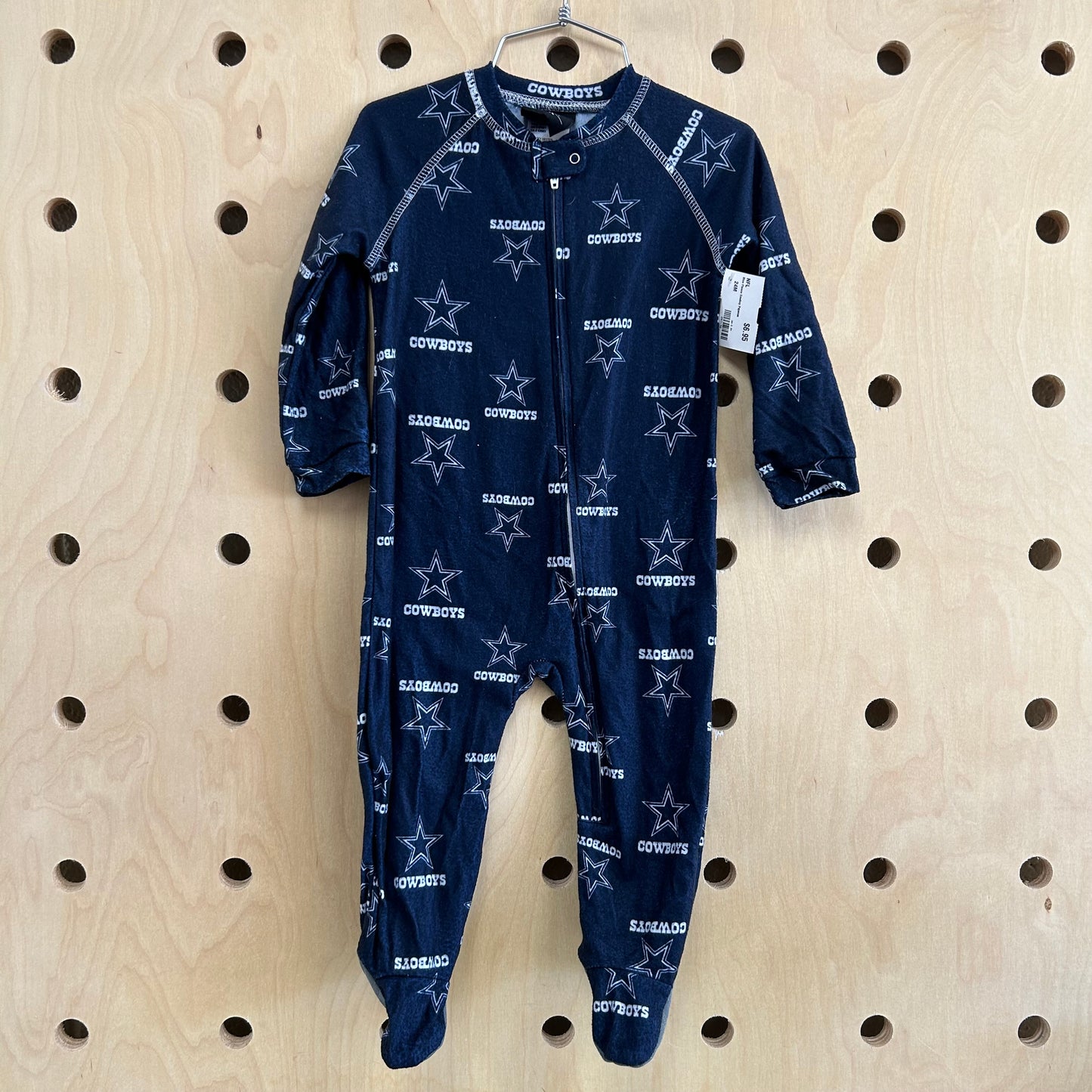 Blue Fleece Cowboy Pajamas