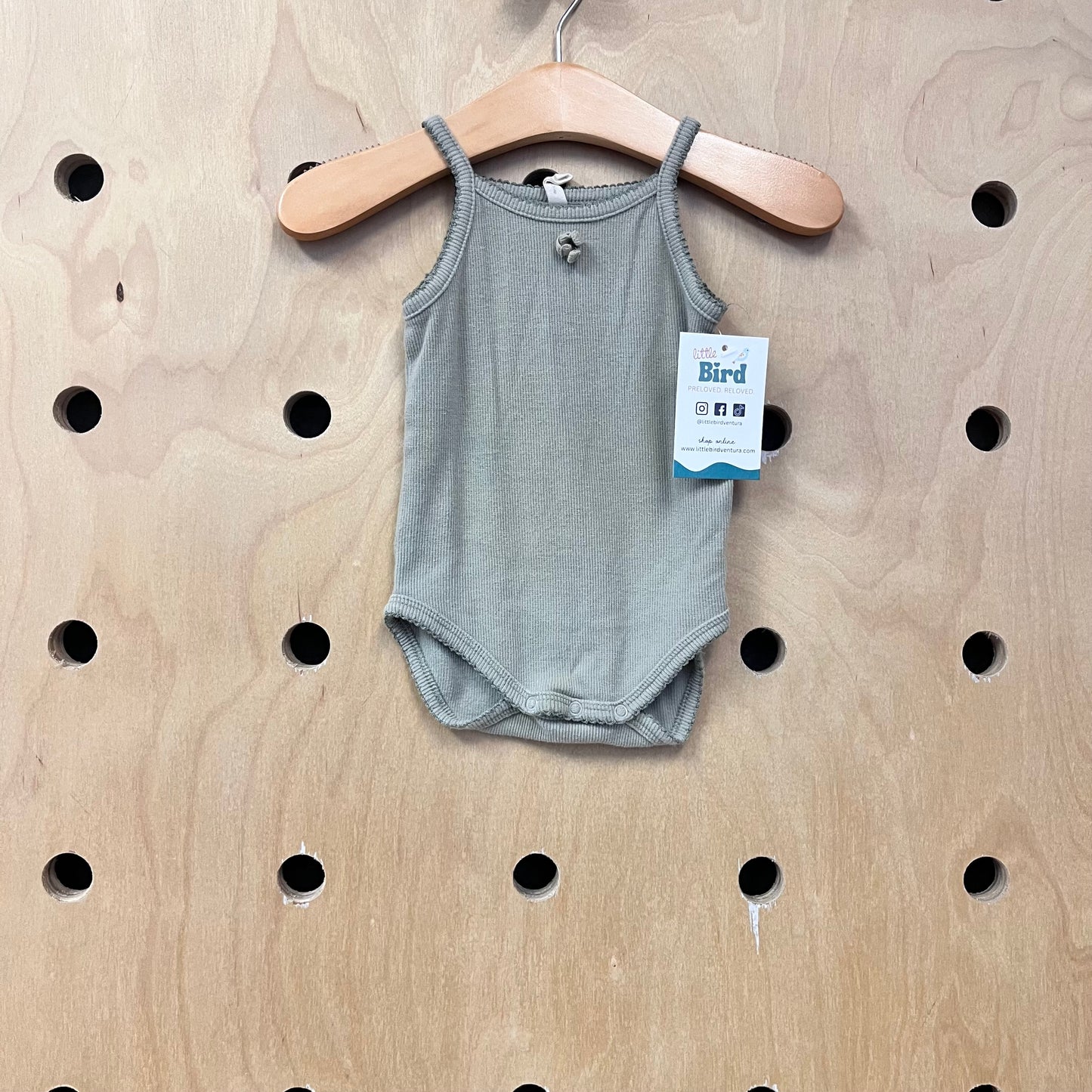 Green Organic Bodysuit