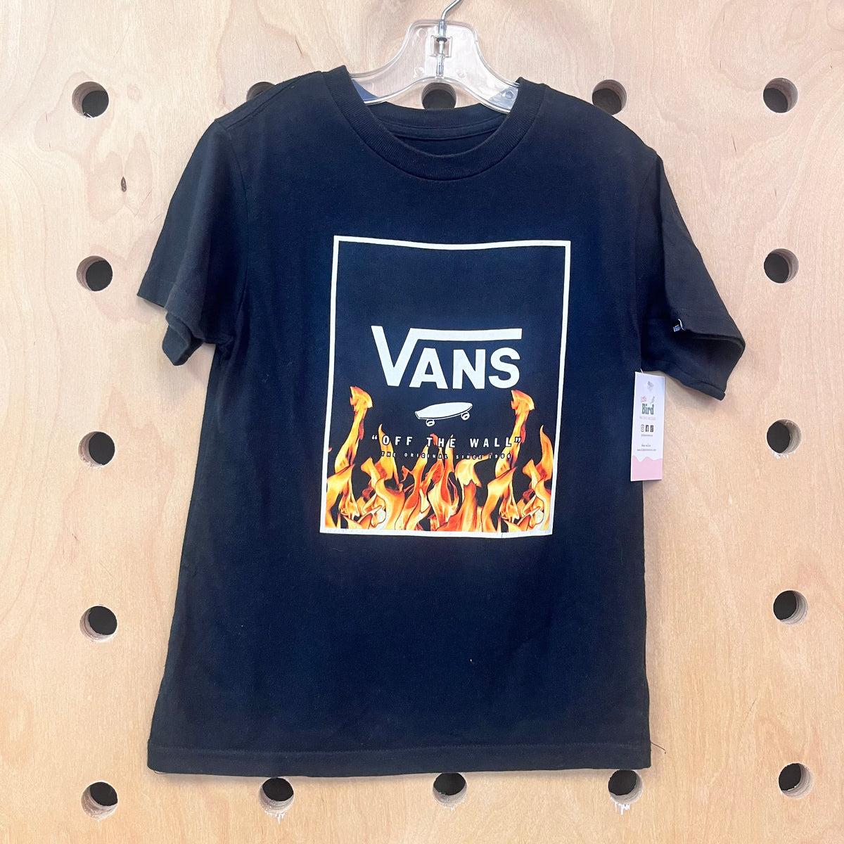 Black Fire Logo Tee