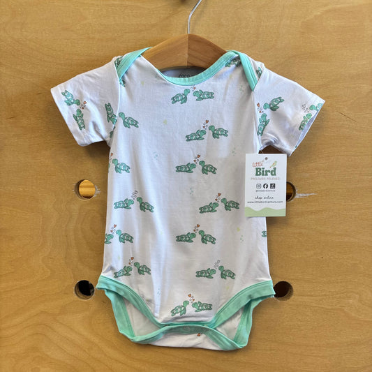 White Bamboo Turtles Bodysuit NEW!
