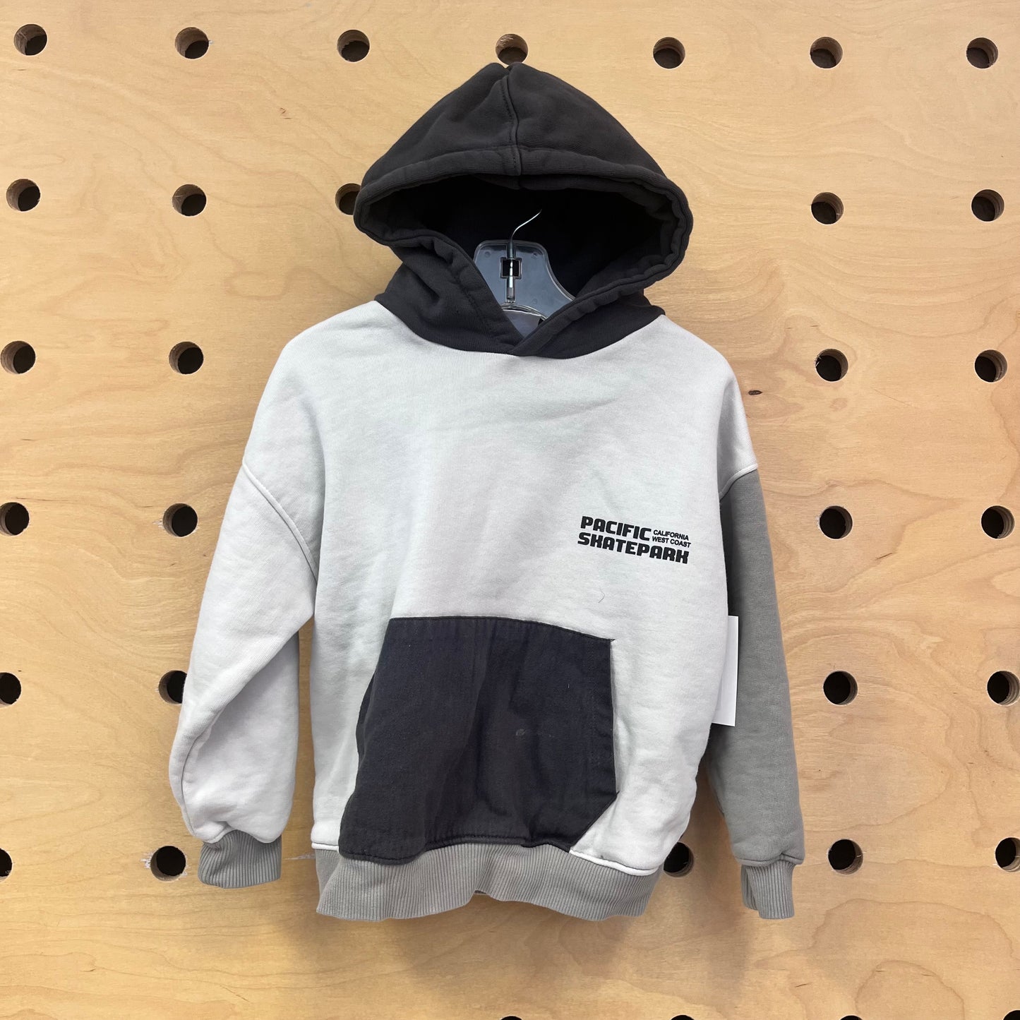 White/Greys Pacific Skatepark Hoodie
