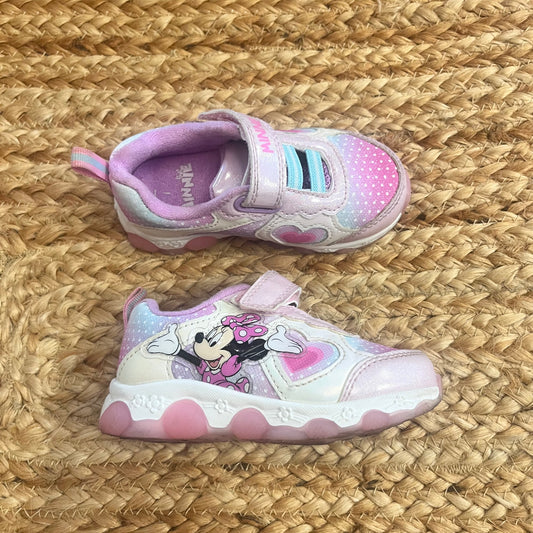 Cotton-Candy Ombre Minnie Mouse Sneakers