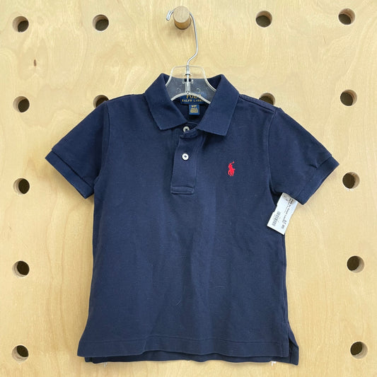 Navy Short Sleeve Polo