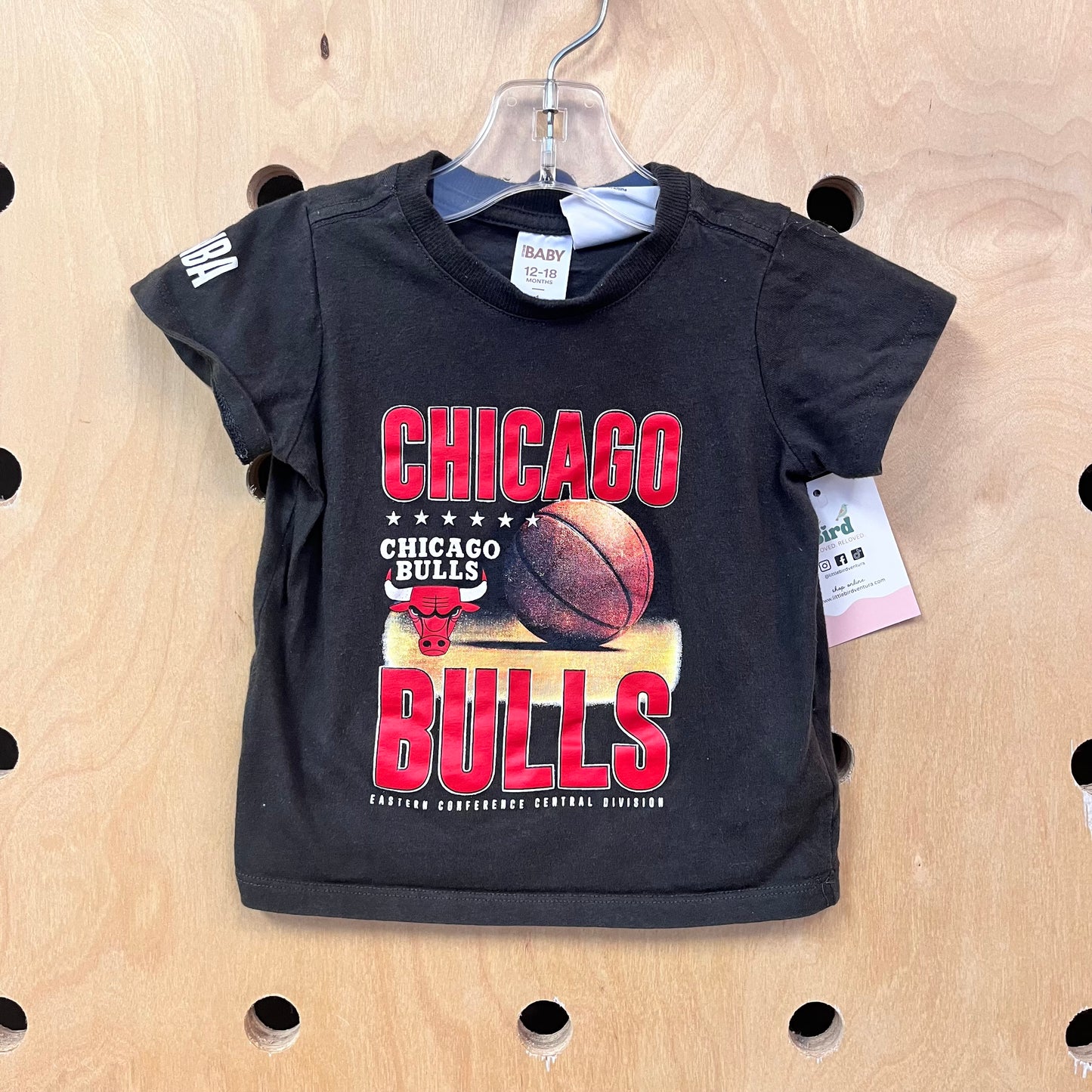 Grey Chicago Bulls Tee