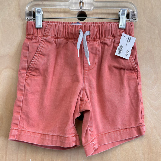 Coral Drawstring Shorts