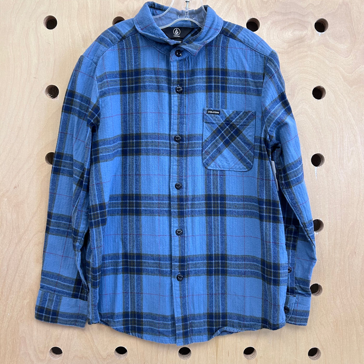 Blue Plaid Flannel