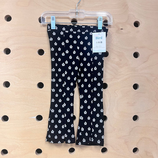 B&W Floral Knit Pants