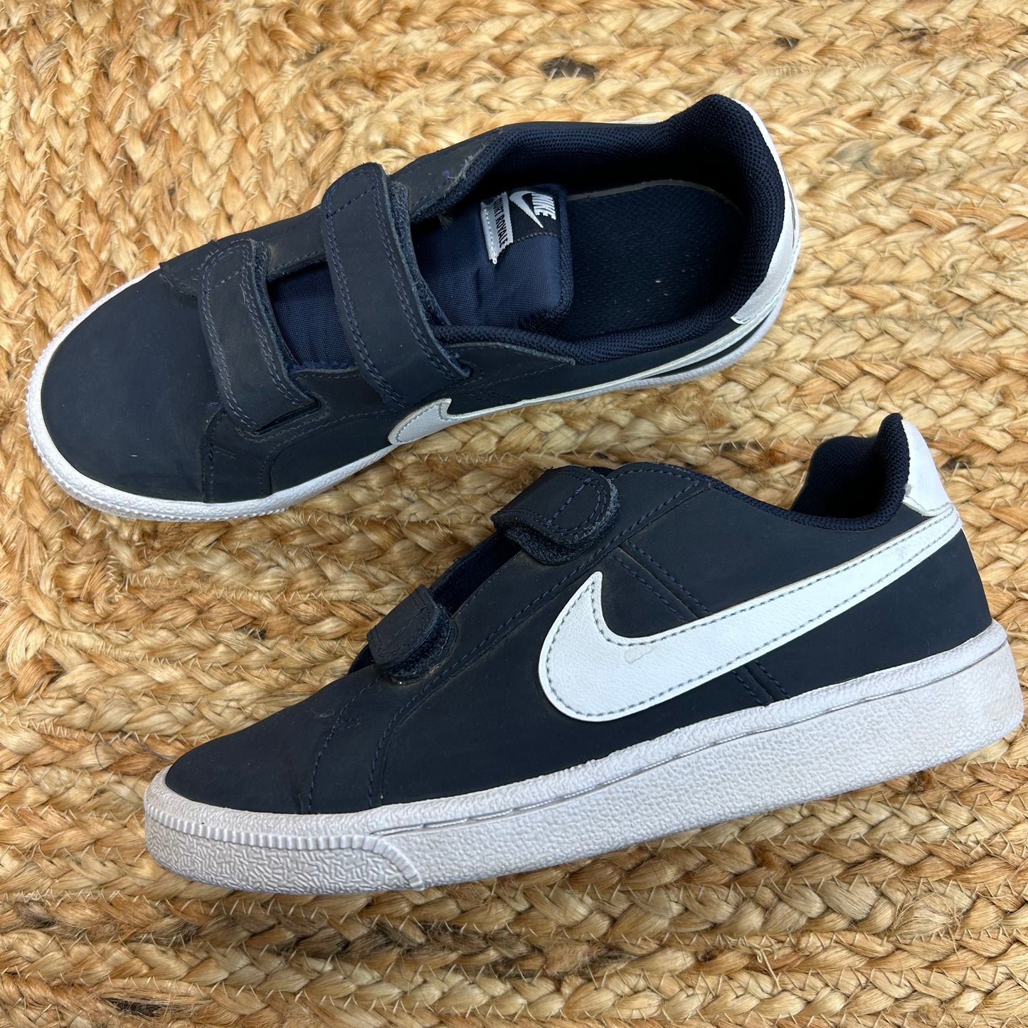 Blue & White Court Royale Sneakers