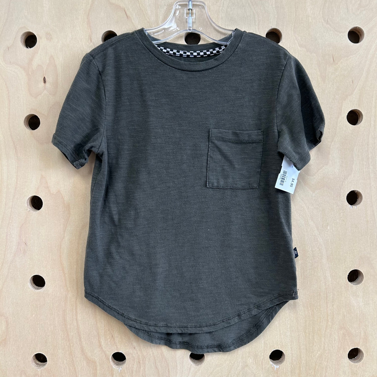Green Pocket Tee