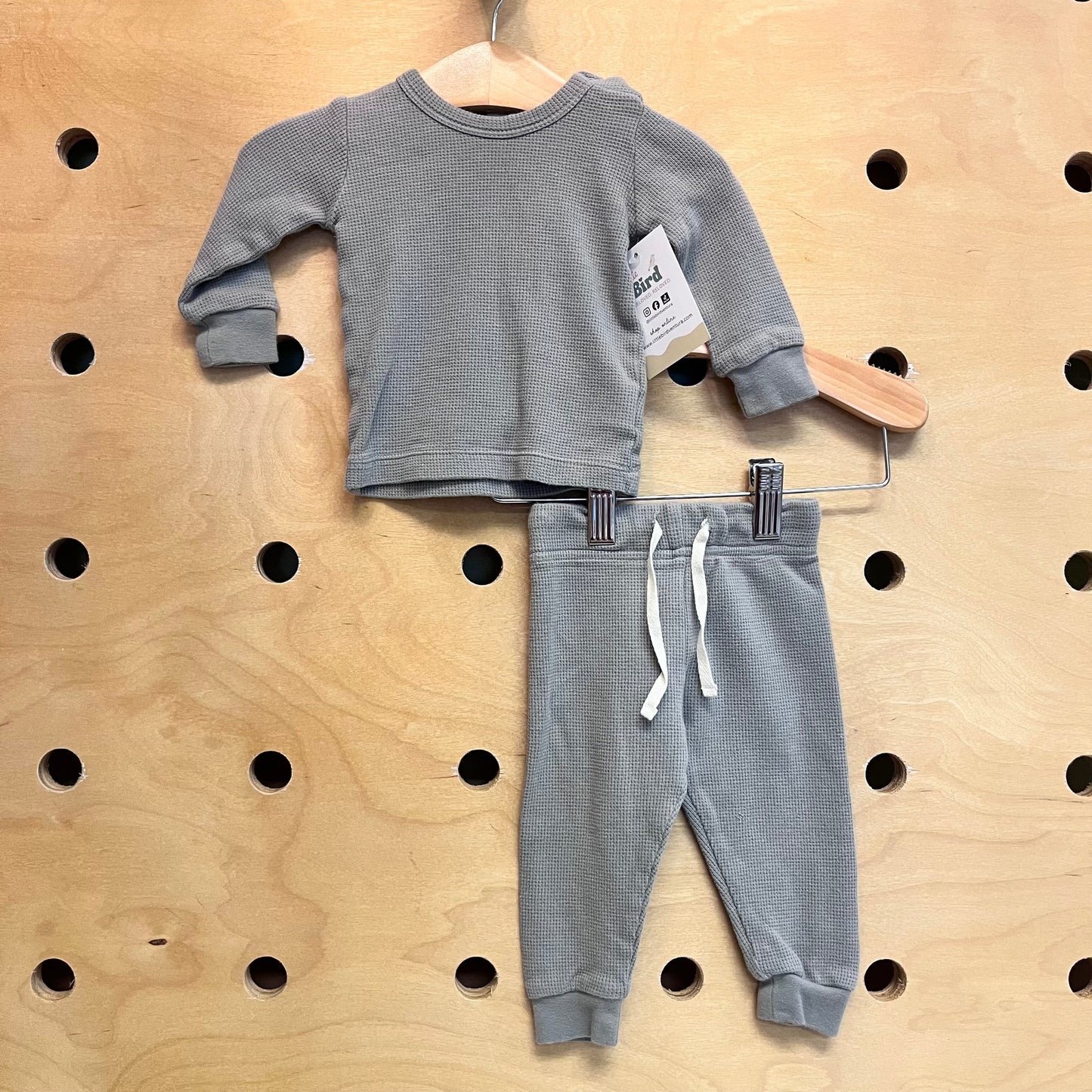 Grey Waffle Outfit