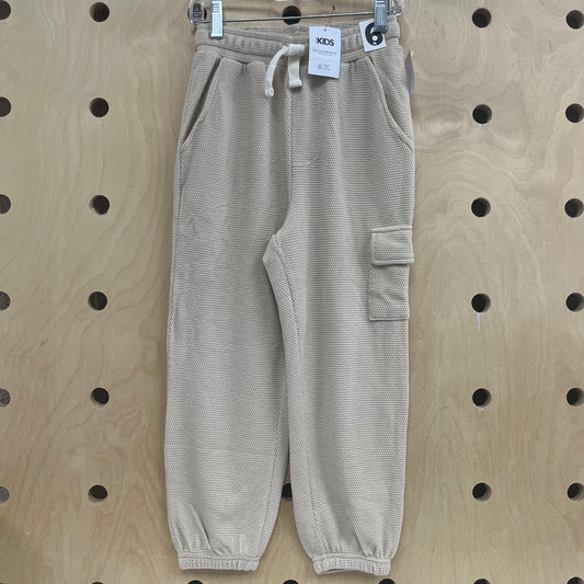 Beige Waffle Knit Joggers NEW!