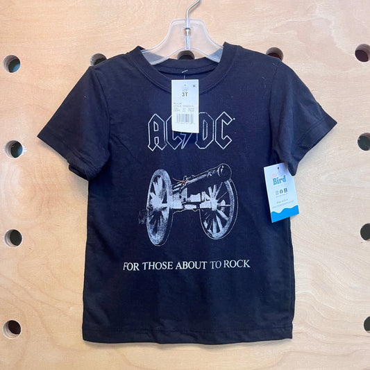 Black AC/DC Tee NEW!