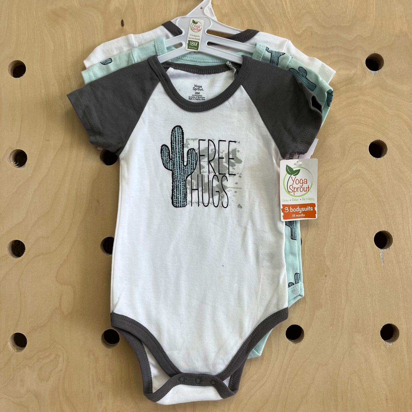 Free Hugs Cactus Theme Bodysuits NEW!