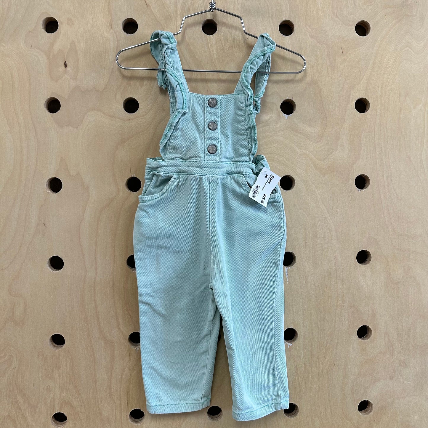 Blue Denim Pinafore Overalls