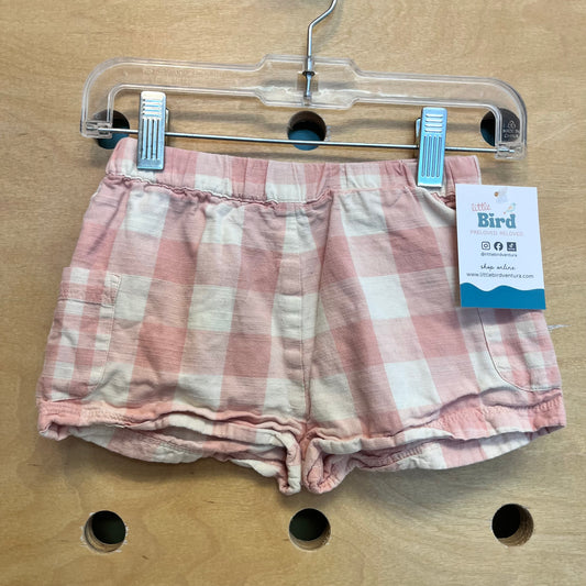 Pink/White Checkered Shorts