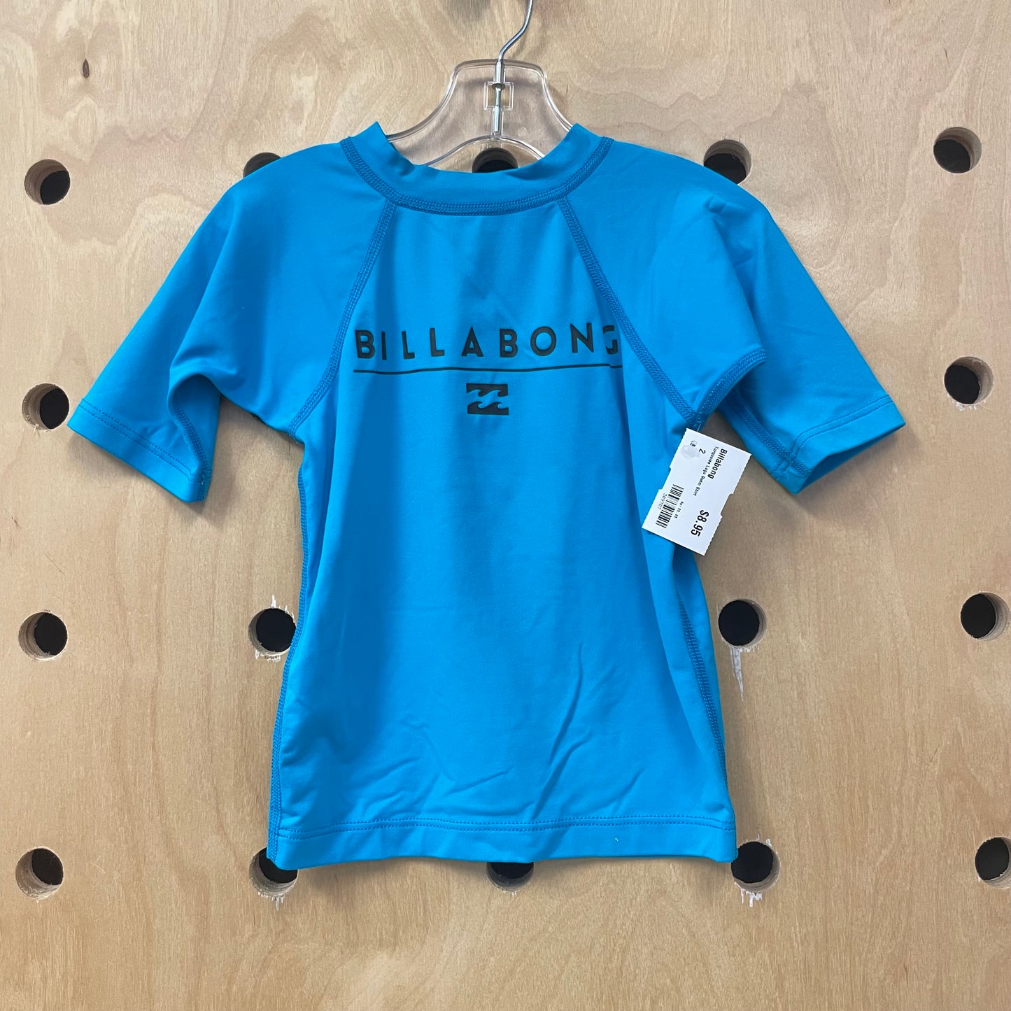 Turquoise Logo Swim Shirt