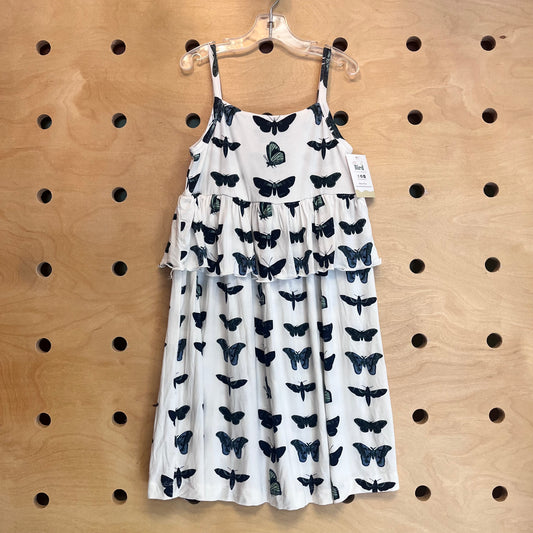 White Bamboo Butterfly Dress NEW!