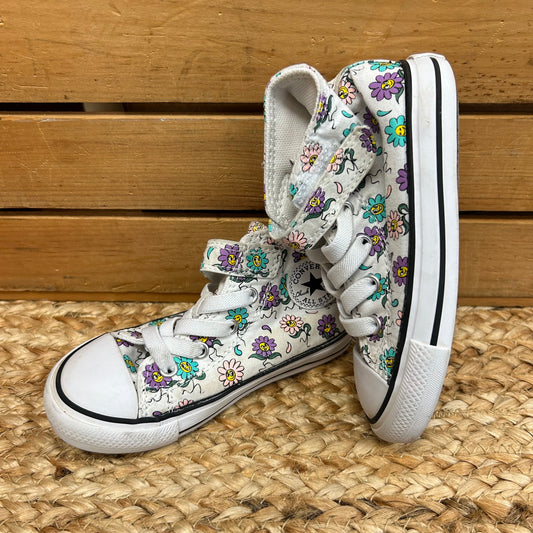 White Flower Hi-Tops