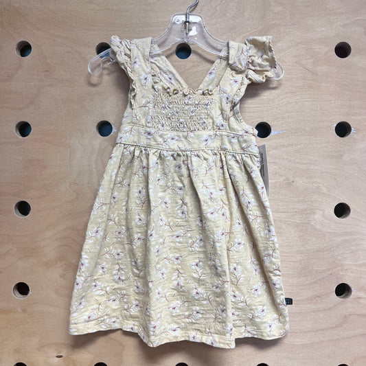 Yellow Floral Dress
