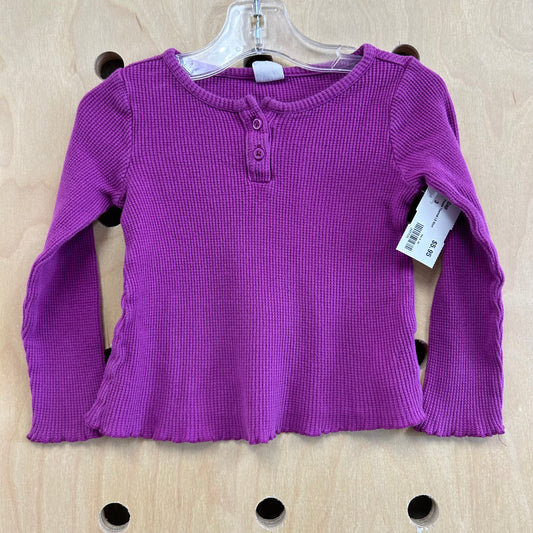 Purple Thermal LS Shirt