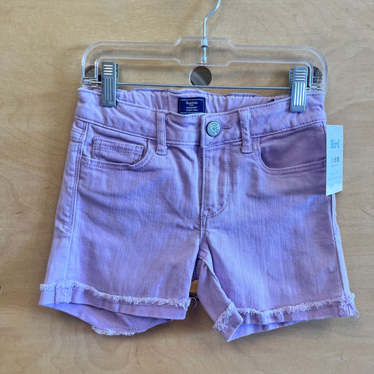 Lavender Cuffed Shorts