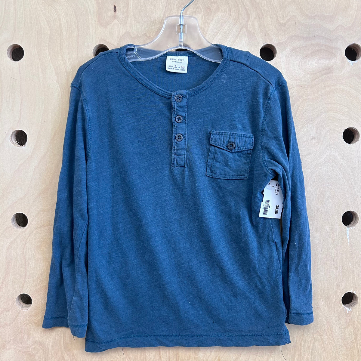 Teal LS Henley