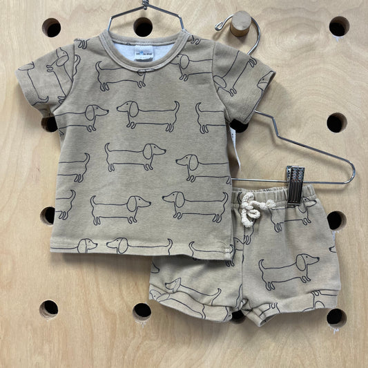Beige Doggy Outfit