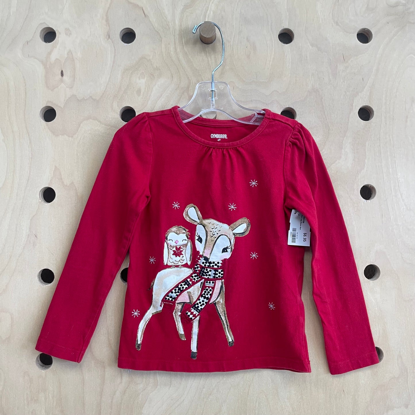 Red Deer Long Sleeve Shirt