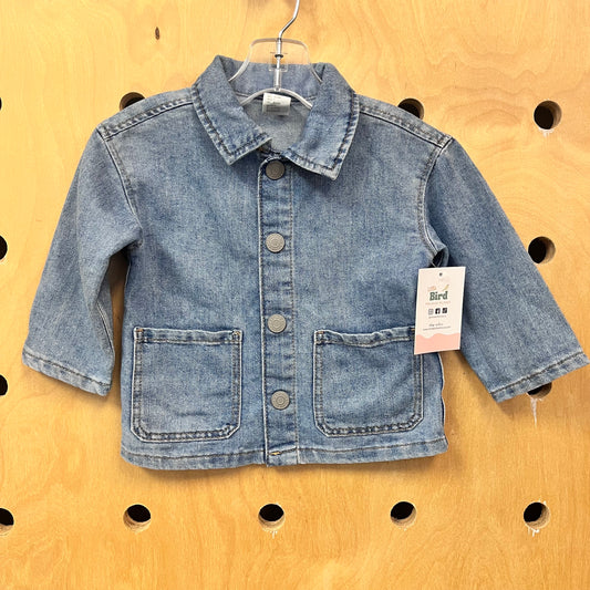 Denim Snap Lightweight Jacket