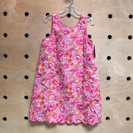 Orange & Pink Floral Dress