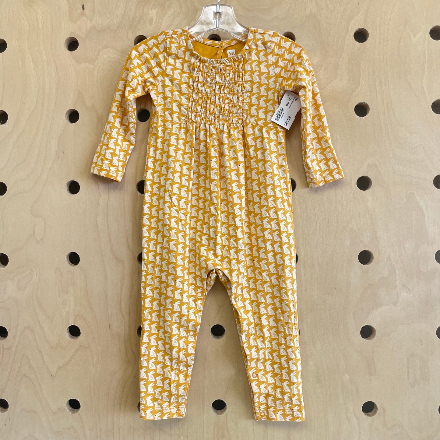 Yellow Bunny Romper