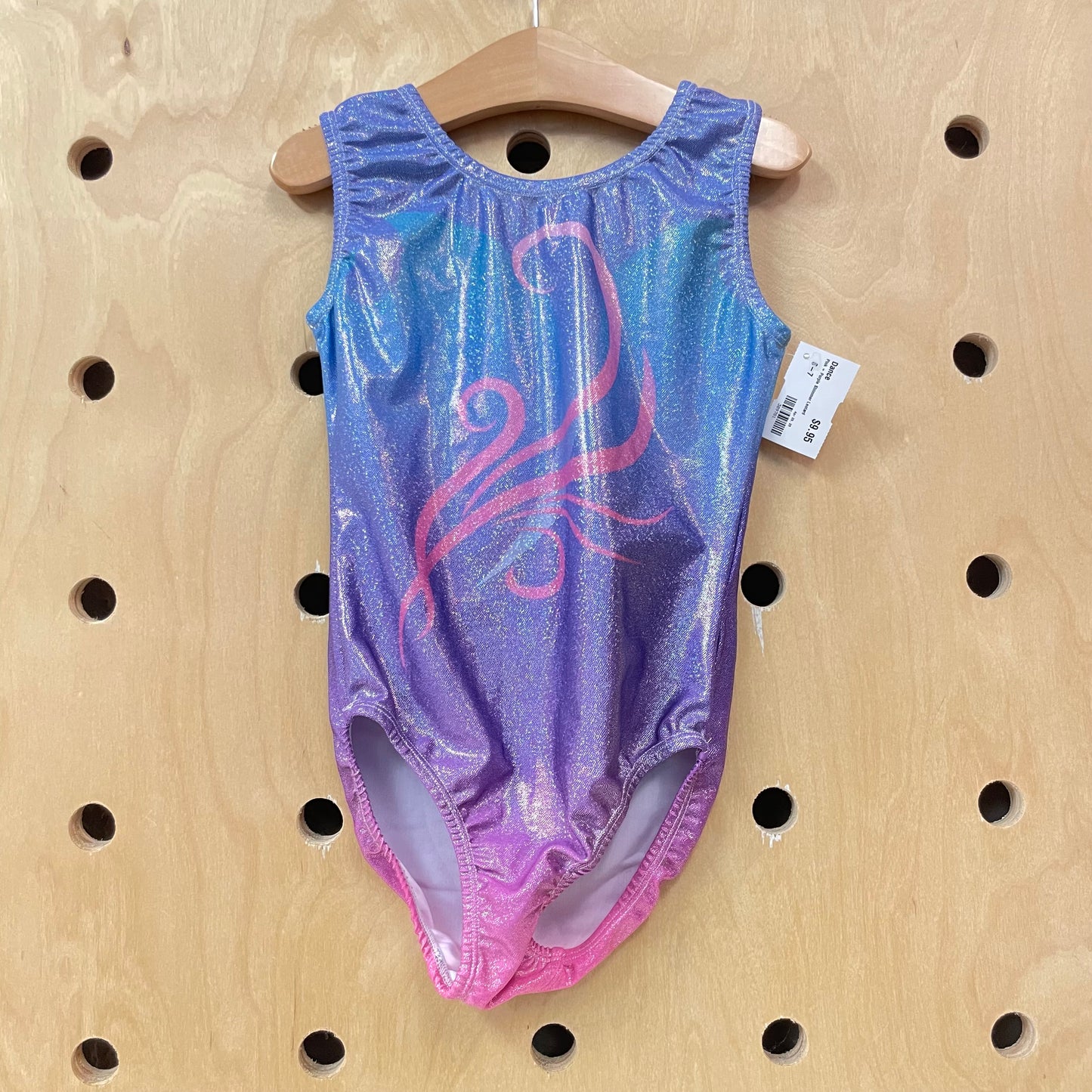 Pink + Purple Shimmer Leotard