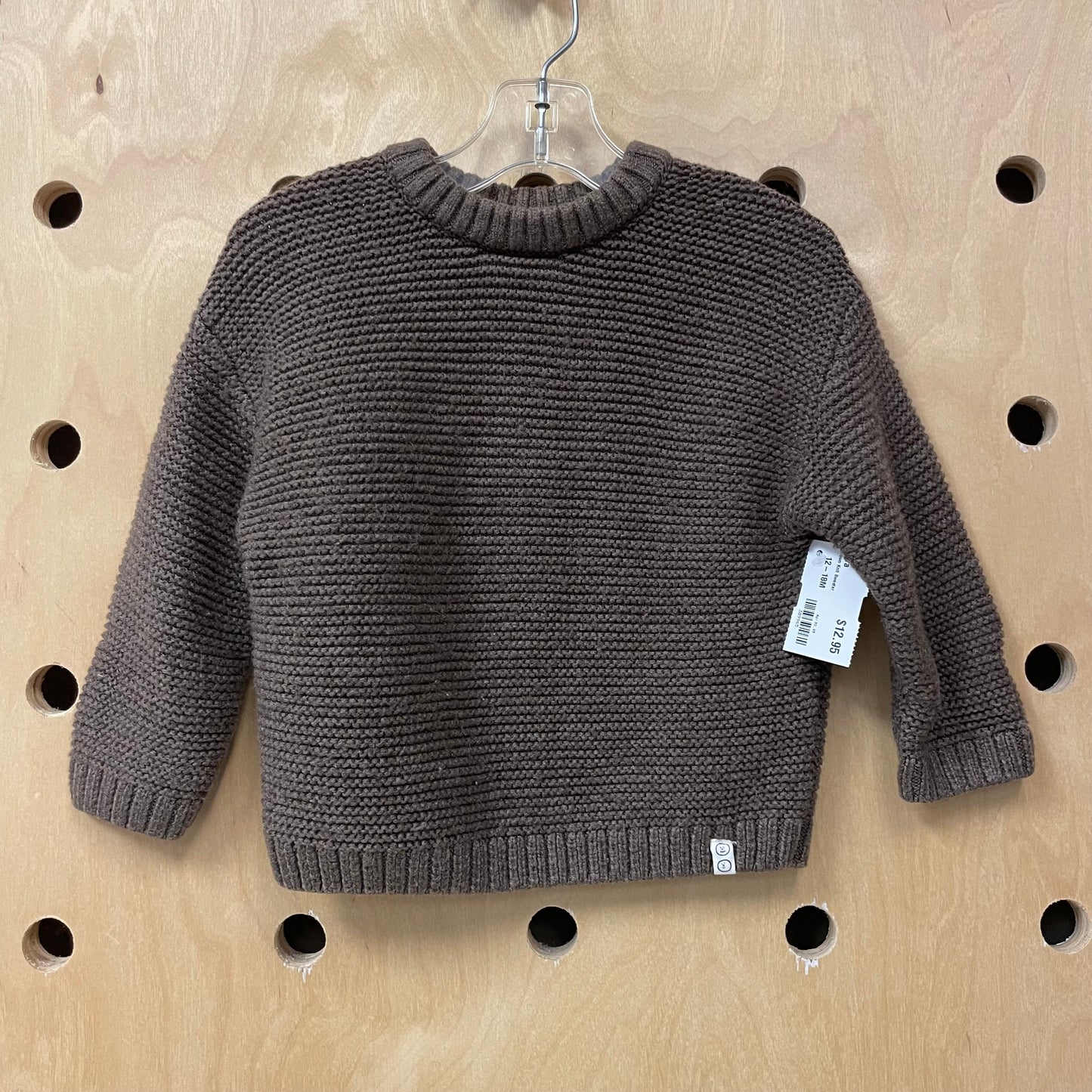 Brown Knit Sweater