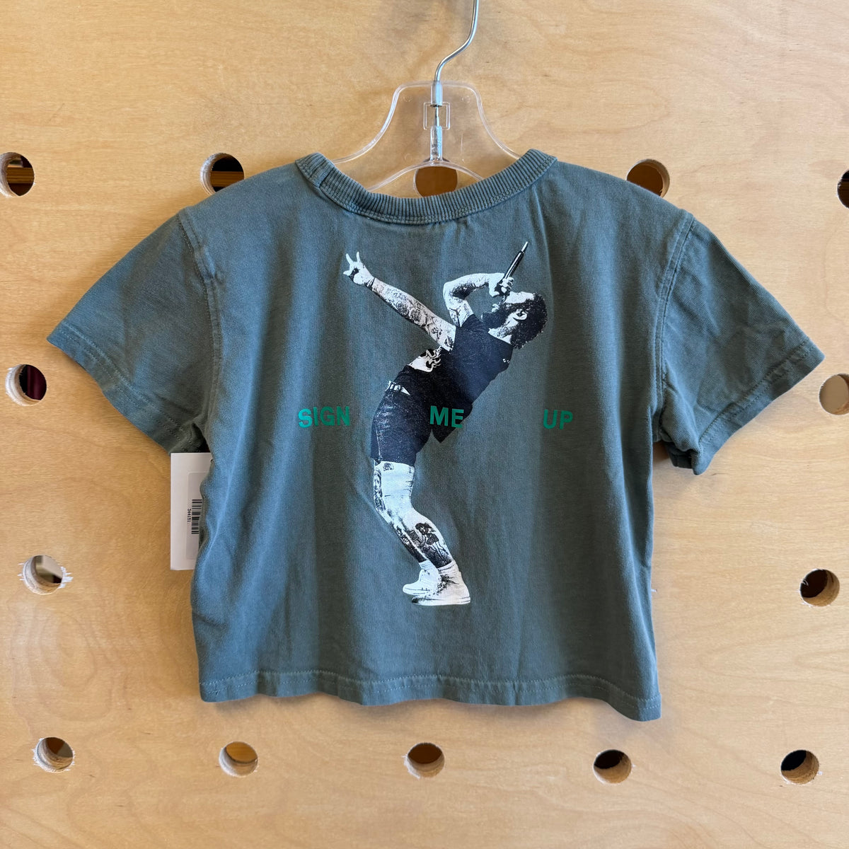 Green Organic Post Malone Band Tee