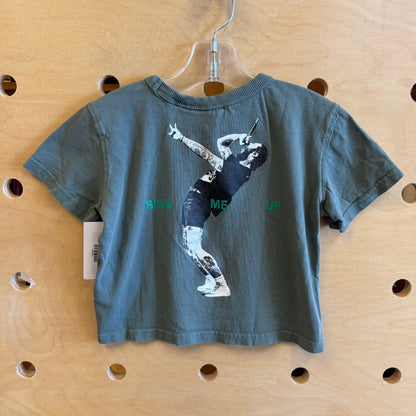Green Organic Post Malone Band Tee