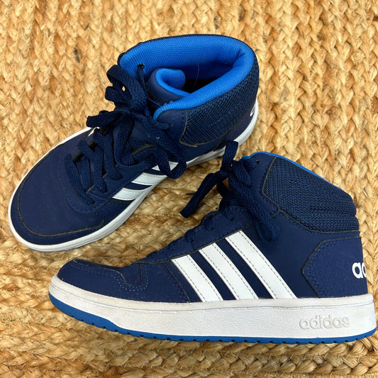 Blue Cushioned High-Top Sneakers