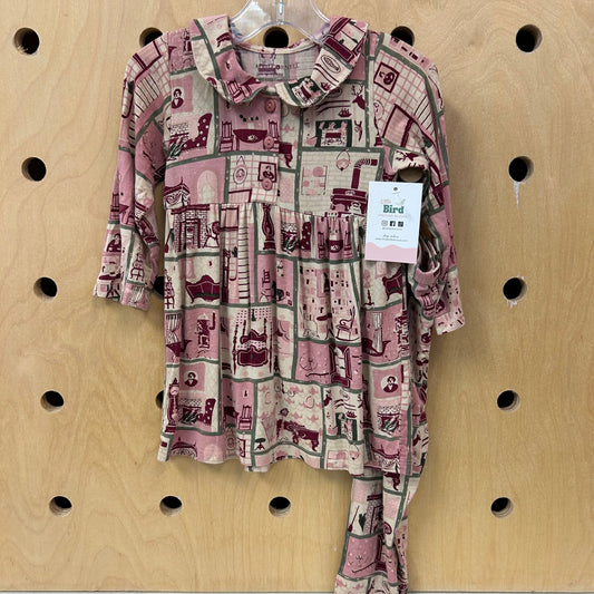 Pink Old House Dress Outfit