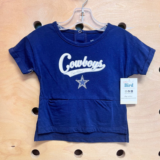Navy Cowboys Tee