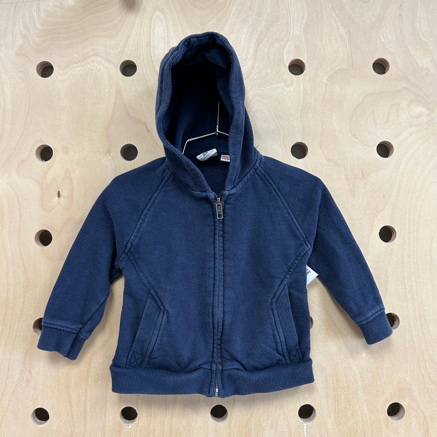 Navy Zip Hoodie