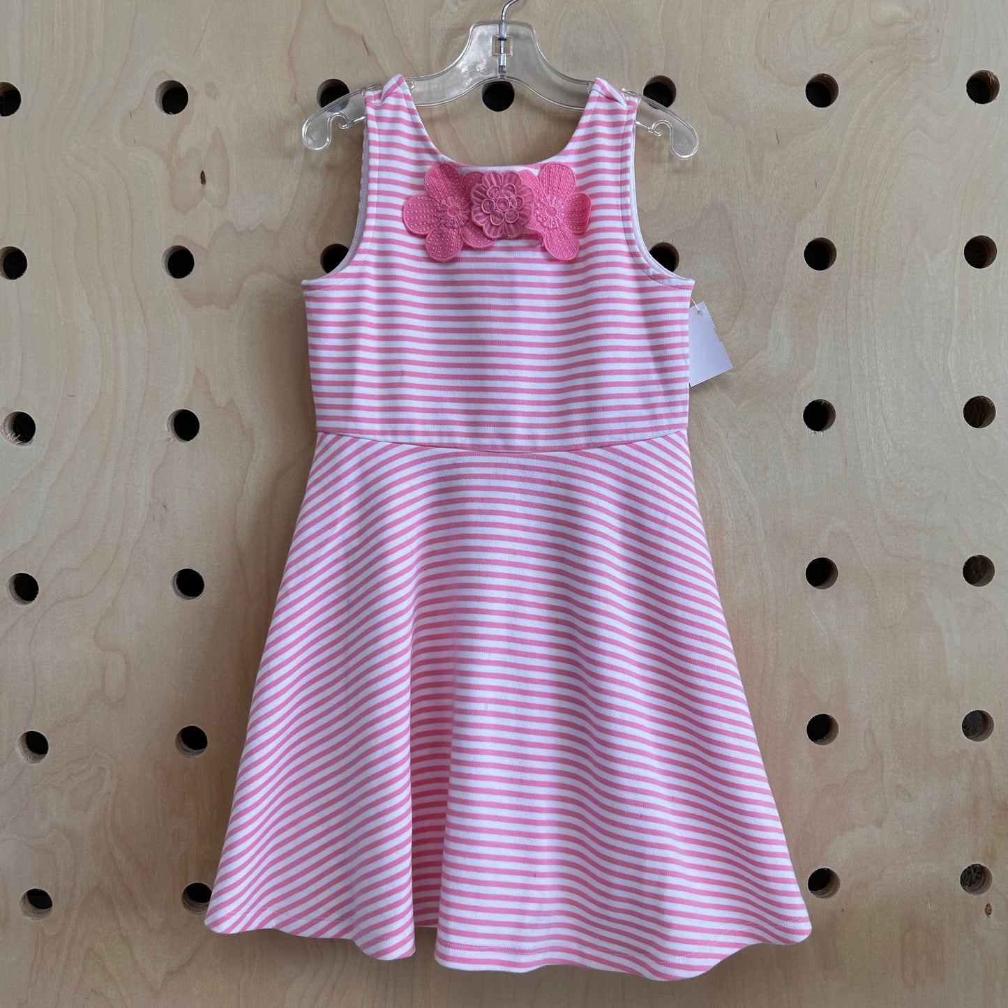 Pink Striped Dress