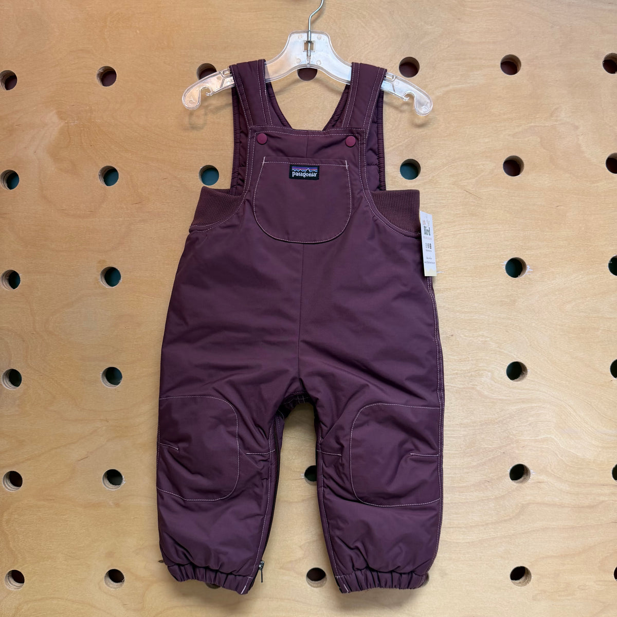 Purple Baby Puff Rider Overalls