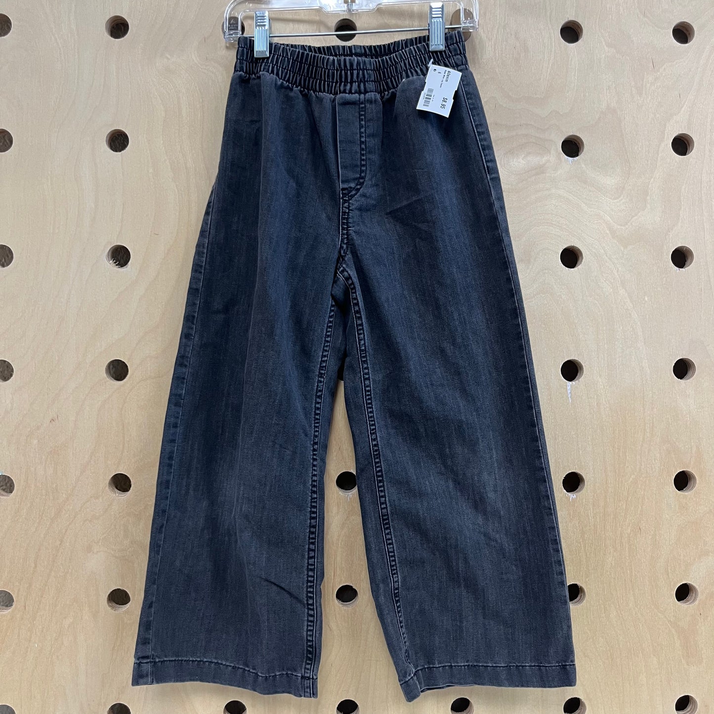 Black Wide Leg Denim