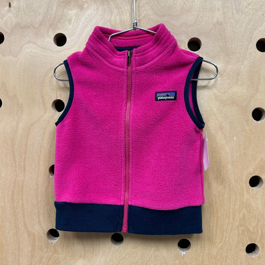 Synchilla Vest Blue & Pink