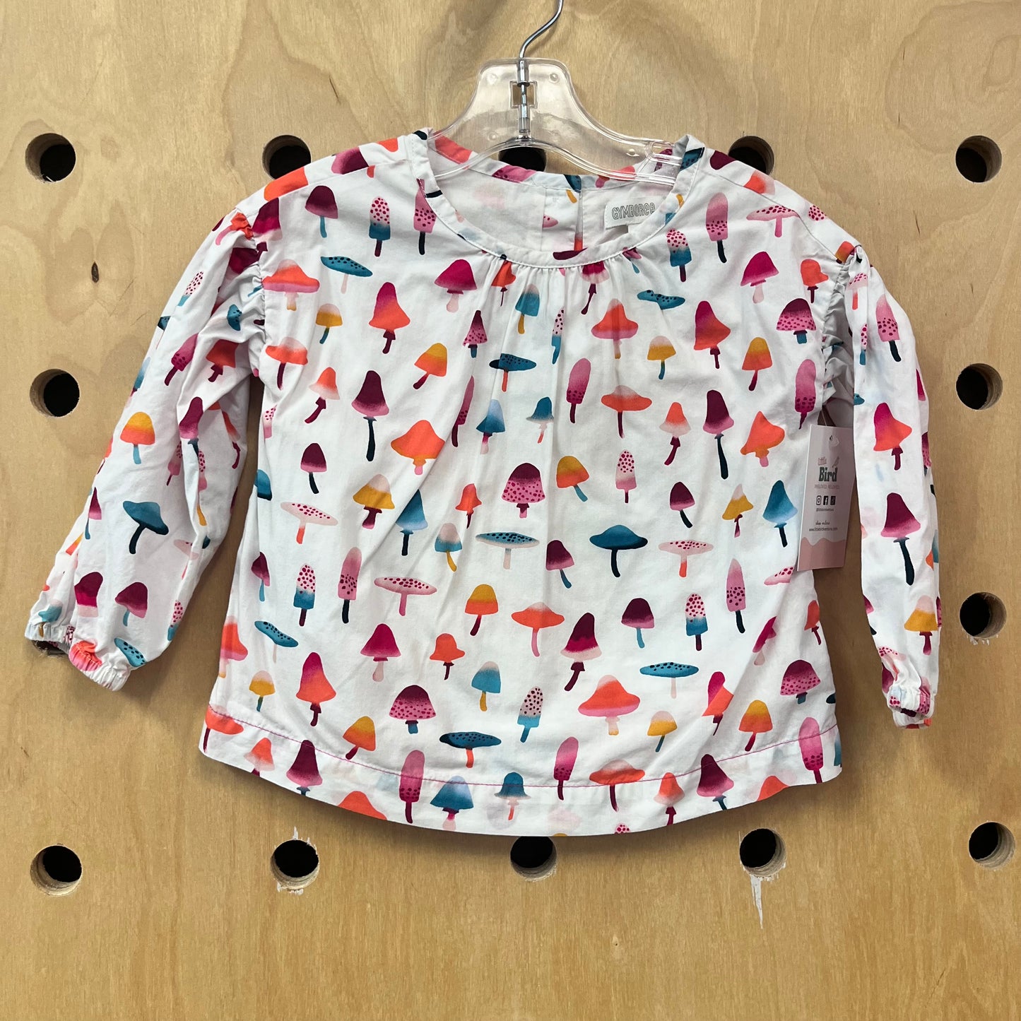 White Colorful Mushroom LS
