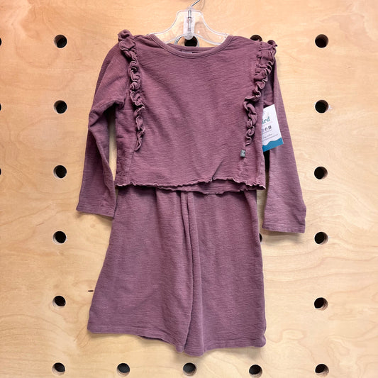 Dusty Plum Organic Outfit