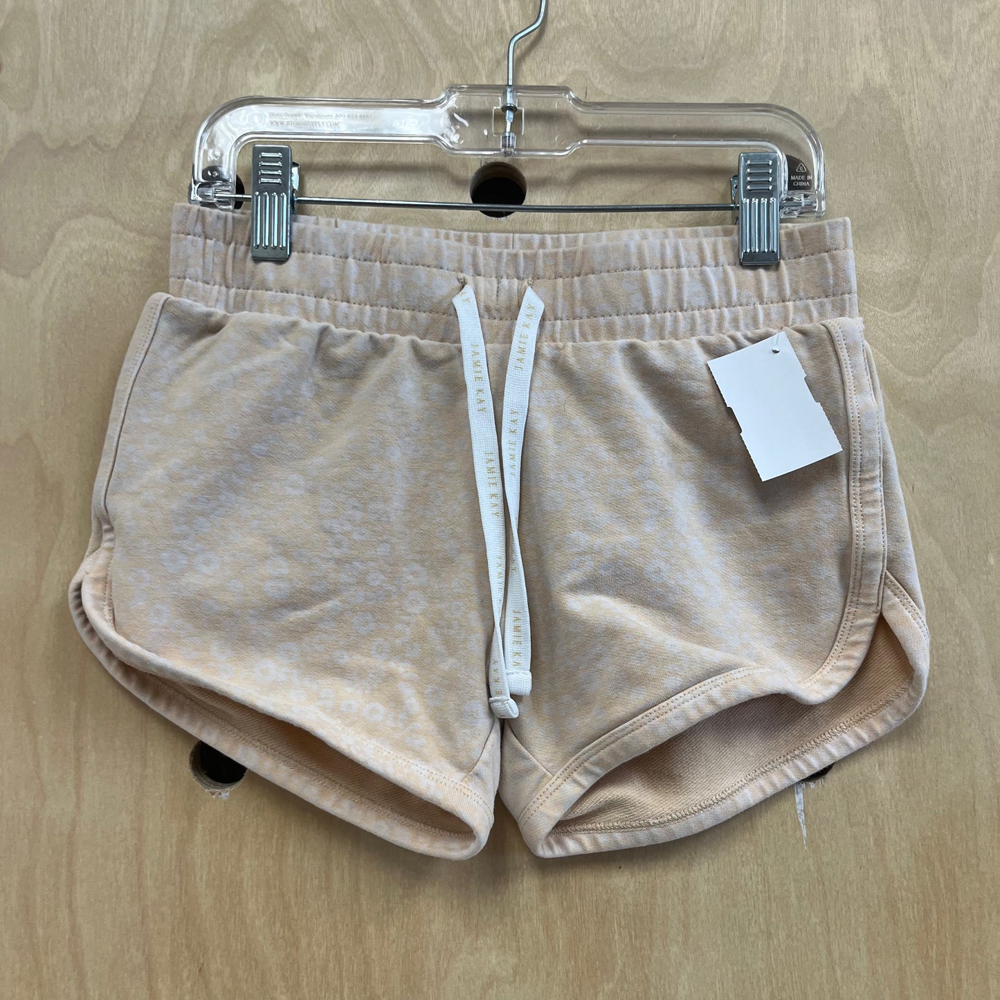 Peach+White Floral  Shorts