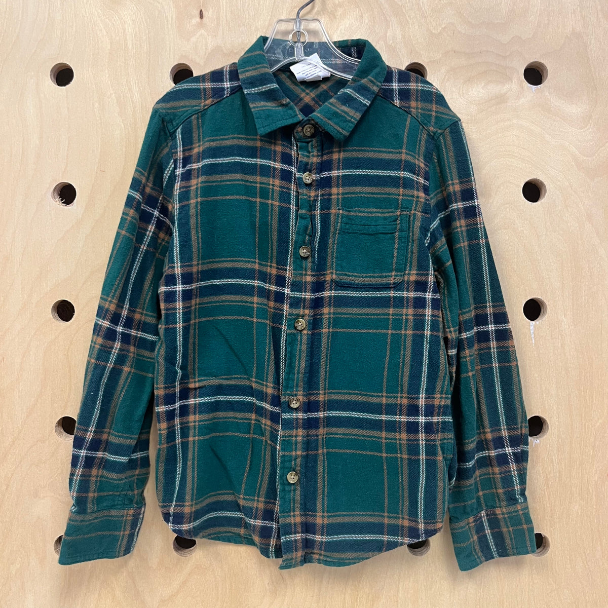 Green+Tan Flannel