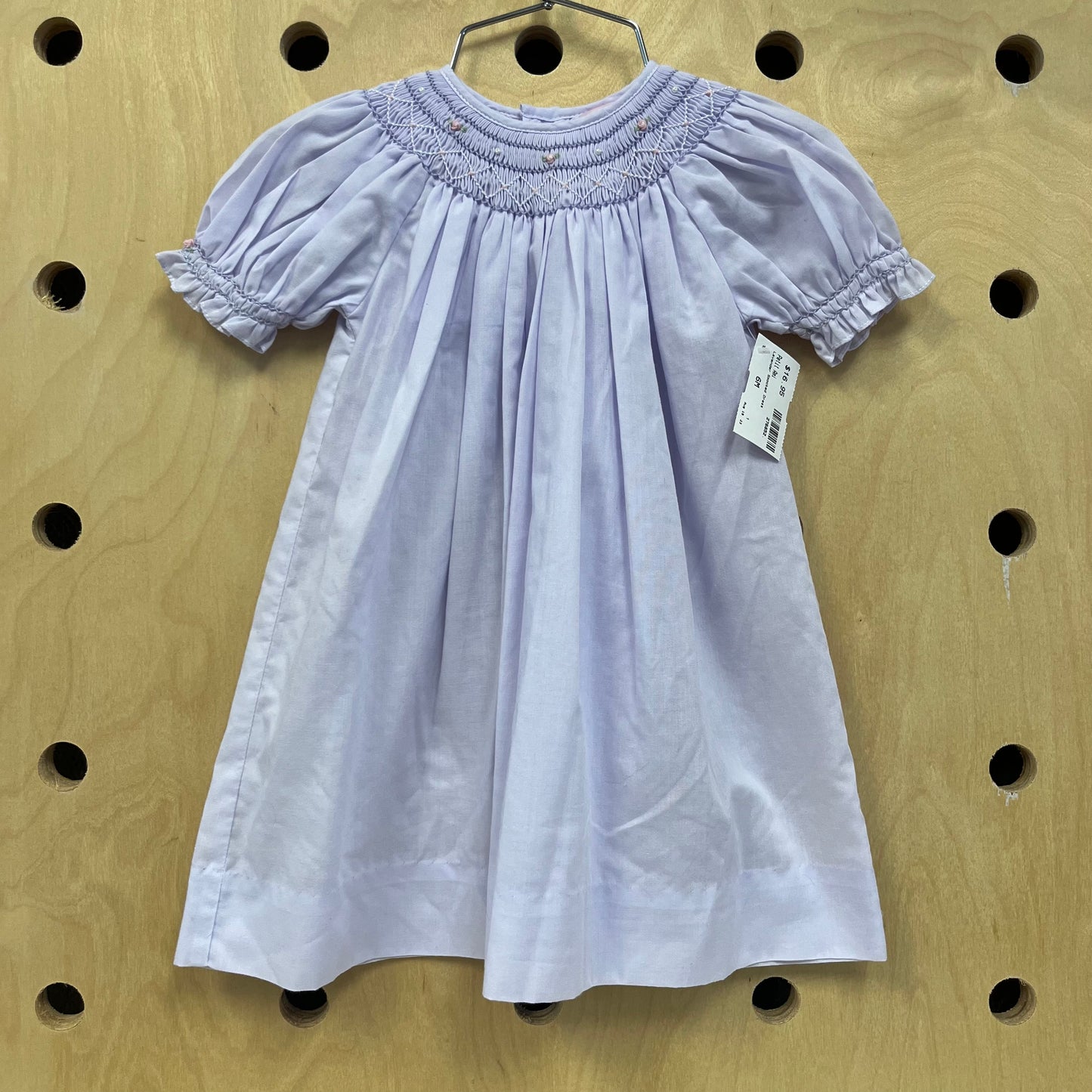 Lavender Smocked Dress