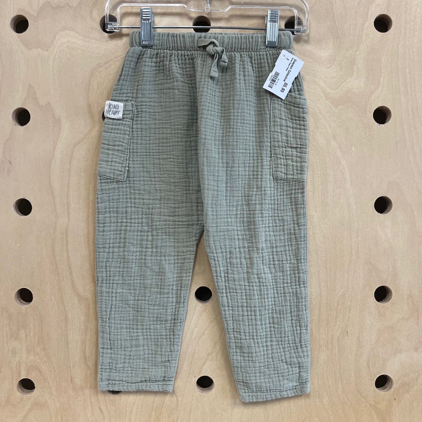 Green Gauze Pants