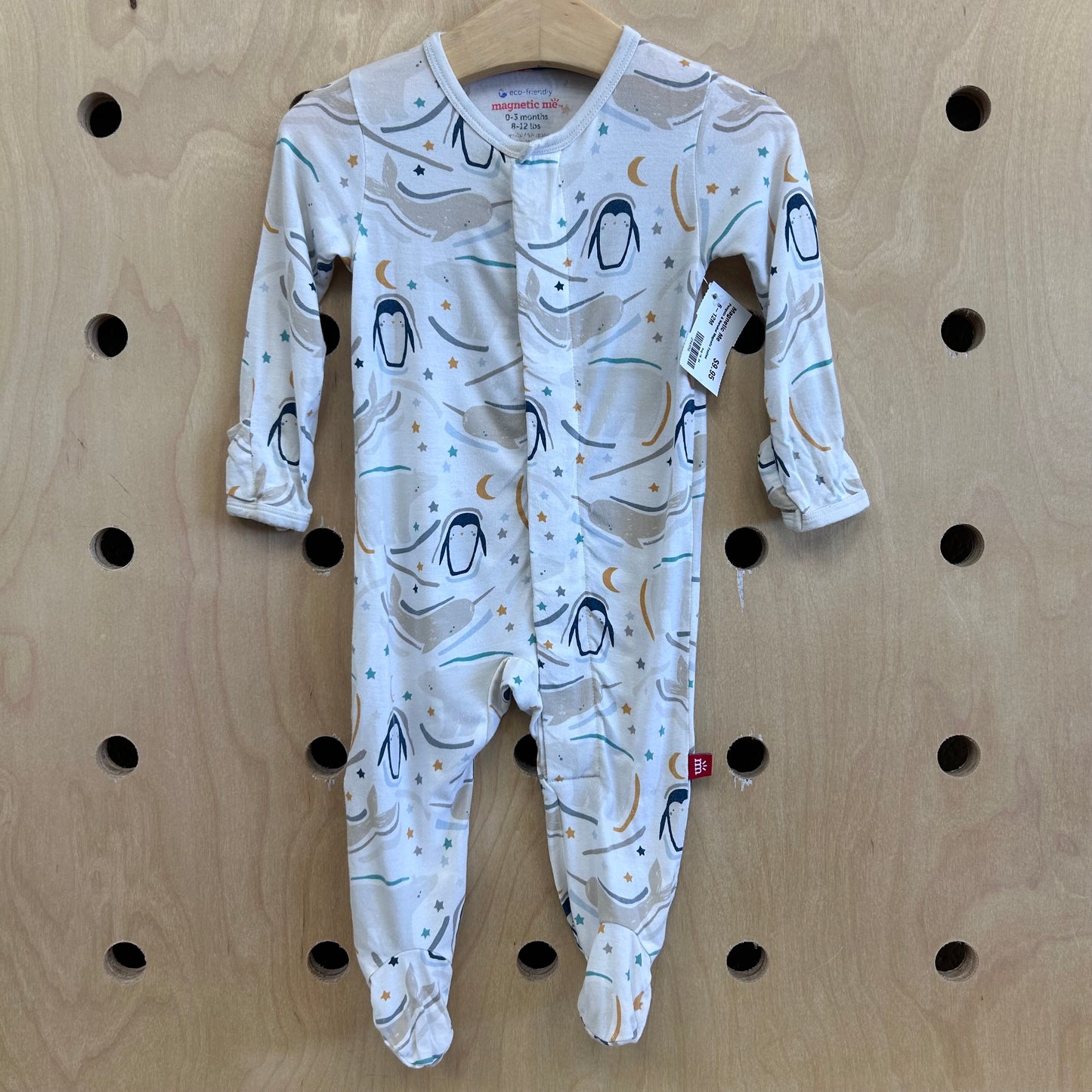 Penguin & Narwhal Magnetic Footies